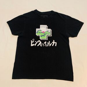 Pink Dolphin Black Graphic T-Shirt – Size M